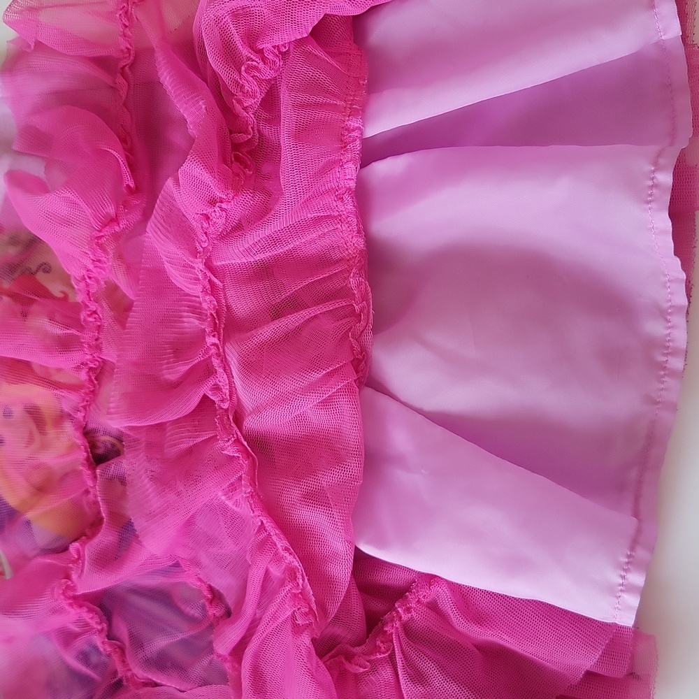 Disney Princess Girls Nightgown Pink Multi‑Character Tutu Style Size 4 - Picture 10 of 11